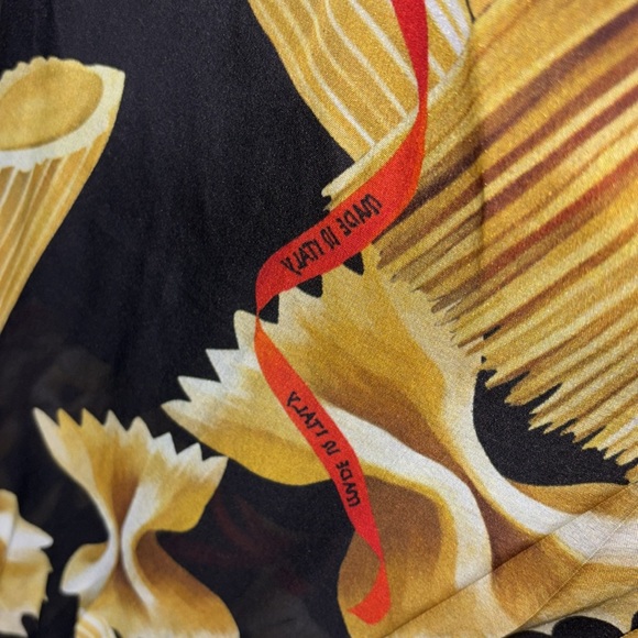 Dolce & Gabbana Pasta Designer Dress🍝, Size Large - Picture 13 of 17